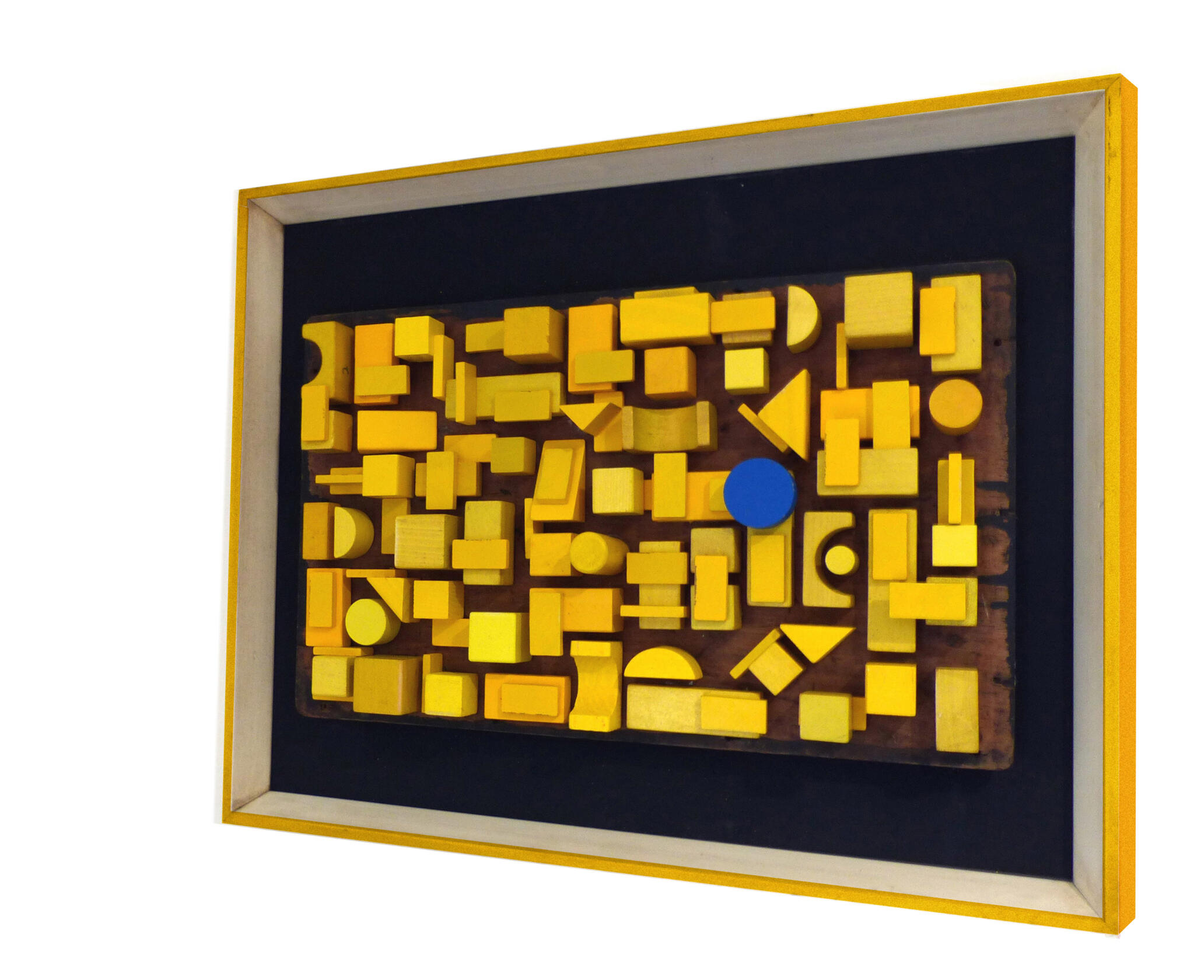 INTRUSIVE BLUE 52 cm x 64 cm